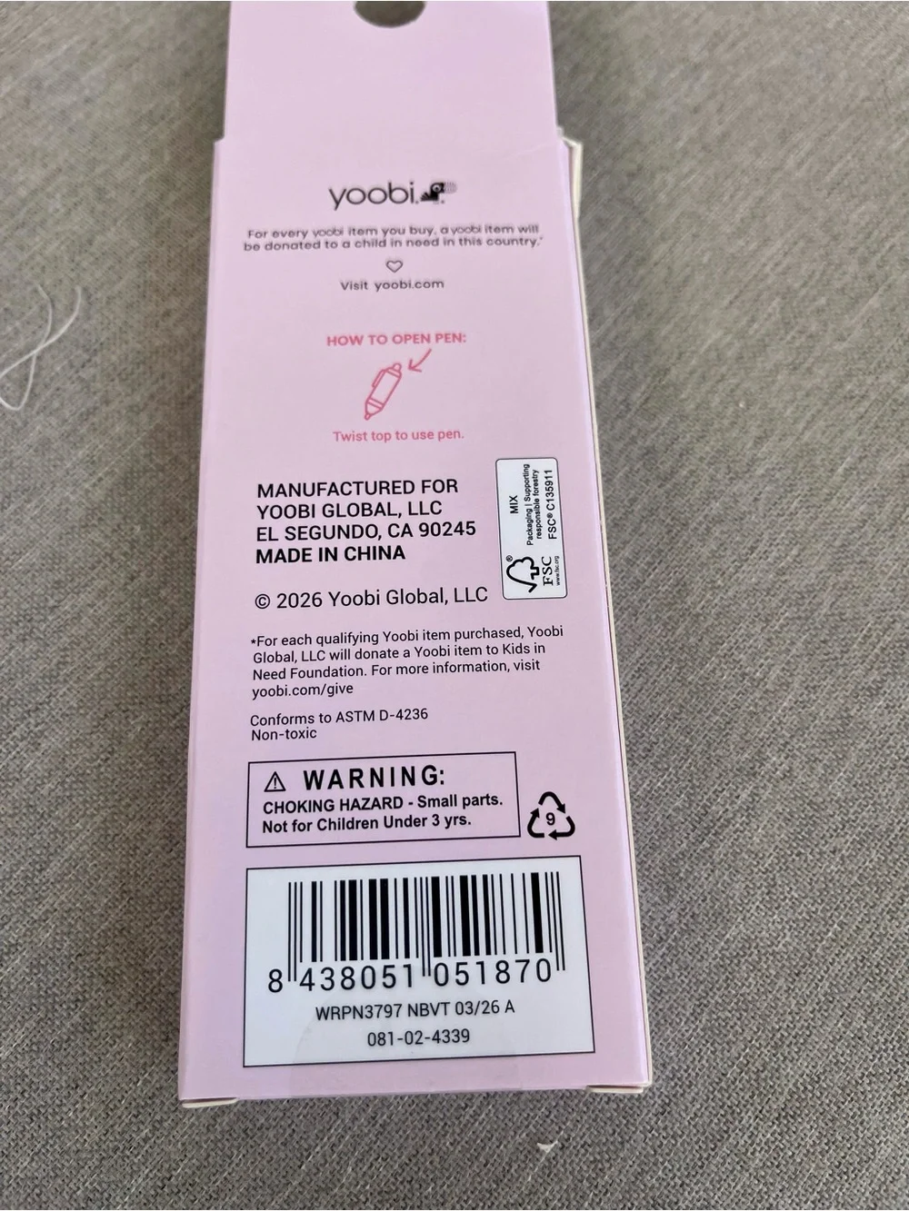 LoveShackFancy x Yoobi Everblooming Rosette Pen Set | Target Exclusive | NWT